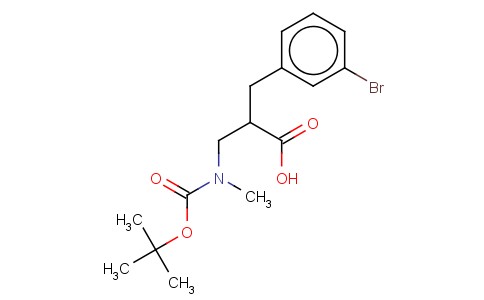2-N-BOC-3-(3-BROMO-PHENYL)-2-METHYLAMINOMETHYL-PROPIONIC ACID